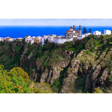 Lais Puzzle - Bergdorf Moya über Felsen - Gran Canaria - 2.000 Teile