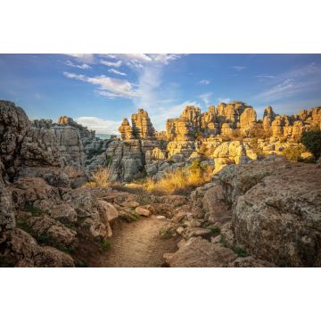 Lais Puzzle - Spektakuläre Karstlandschaft bei Sonnenaufgang in Torcal de Antequera, Malaga, Andalusien, Spanien - 2.000 Teile