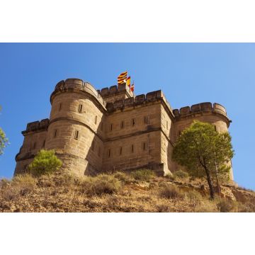 Lais Puzzle - Blick auf den 1875 erbauten Turm Torre de Salamanca in Caspe, Spanien - 2.000 Teile