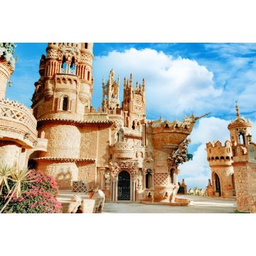 Lais Puzzle - Schloss Colomares, das Christoph Kolumbus gewidmet ist. Benalmadena Malaga Spanien - 2.000 Teile