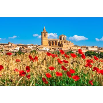 Lais Puzzle - Aussicht auf das alte Dorf Sineu auf Mallorca, Spanien - 2.000 Teile