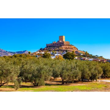 Lais Puzzle - Blick auf die Burg von Alcaudete, Provinz Jaen, Andalusien, Spanien - 2.000 Teile