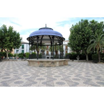 Lais Puzzle - Bandstand Mancha Real Dorf, Sierra de Magina, Andalusien, Provinz Jaen, Spanien - 2.000 Teile