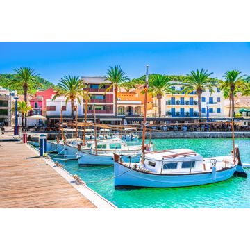 Lais Puzzle - Boot im Hafen von Port de Andratx auf der Insel Mallorca - 2.000 Teile