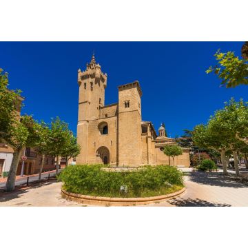 Lais Puzzle - Aussicht auf die Festung San Salvador in Ejea de los Caballeros, Saragossa, Spanien - 2.000 Teile