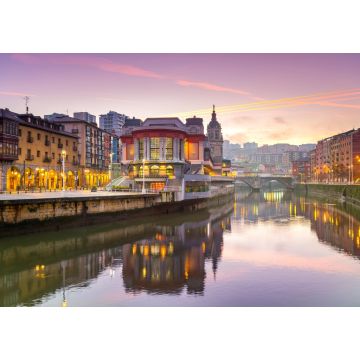 Lais Puzzle - Blick auf den Ribera-Markt am Morgen in Bilbao, Spanien - 1.000 Teile
