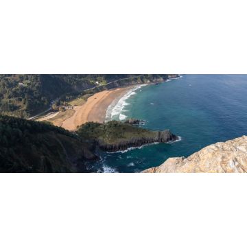 Lais Puzzle - Strand von Laga im Biosphärenreservat Urdaibai von einem nahe gelegenen Berg aus - 2.000 Teile
