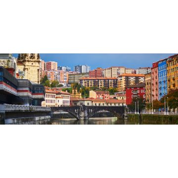 Lais Puzzle - Bunte Gebäude in einer Straße von Bilbao, Baskenland, Spanien - 2.000 Teile