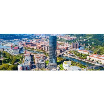 Lais Puzzle - Bilbao Panoramablick aus der Luft. Bilbao ist die größte Stadt im Baskenland in Nordspanien - 1.000 Teile