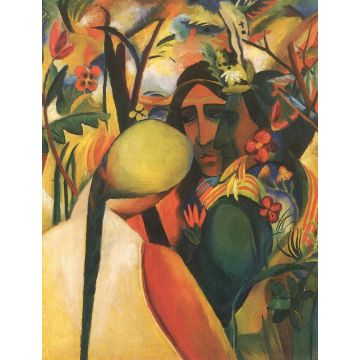 Lais Puzzle - August Macke - Indianer - 1.000 Teile