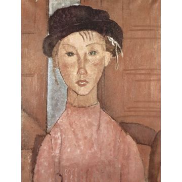 Lais Puzzle - Amadeo Modigliani - Mädchen mit Hut - 1.000 Teile