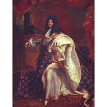 Lais Puzzle - Hyacinthe Rigaud - Porträt des französischen Königs Ludwig XIV. - 1.000 Teile