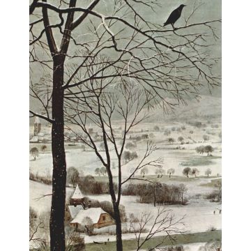 Lais Puzzle - Pieter Bruegel d. Ä. - Zyklus der Monatsbilder, Szene: Heimkehr der Jäger (Monat Januar), Detail - 1.000 Teile