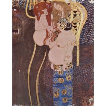Lais Puzzle - Gustav Klimt - Der Beethovenfries, Wandgemälde im Sezessionshaus in Wien, heute Österreiche Galerie - 1.000 Teile