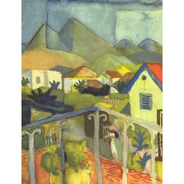 Lais Puzzle - August Macke - St. Germain bei Tunis - 1.000 Teile