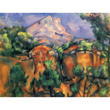 Lais Puzzle - Paul Cézanne - Montagne Sainte-Victoire, Blick vom Steibruch Bibémus - 1.000 Teile