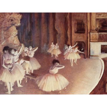 Lais Puzzle - Edgar Germain Hilaire Degas - Generalprobe des Balletts auf der Bühne - 1.000 Teile