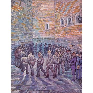 Lais Puzzle - Vincent Willem van Gogh - Die Runde der Gefangenen - 1.000 Teile