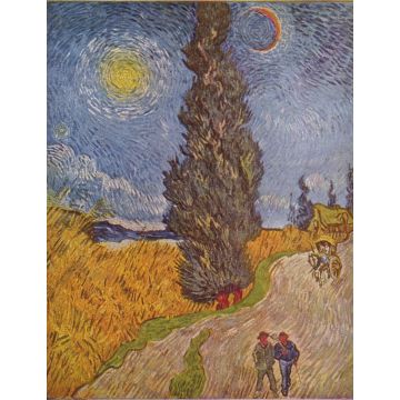 Lais Puzzle - Vincent Willem van Gogh - Landstraße mit Zypressen - 1.000 Teile