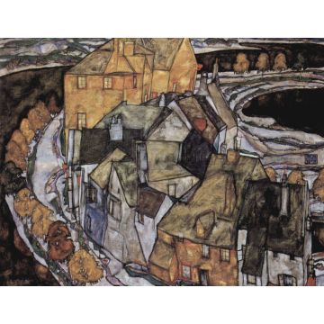 Lais Puzzle - Egon Schiele - Der Häuserbogen oder Inselstadt - 1.000 Teile