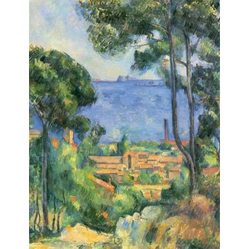 Lais Puzzle - Paul Cézanne - Blick auf L'Estaque und das Chateaux d'If (Das Meer bei L'Estaque) - 1.000 Teile