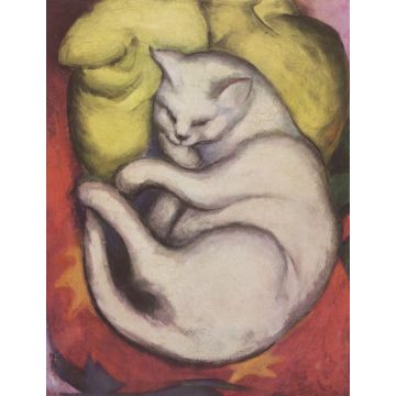 Lais Puzzle - Franz Marc - Kater auf gelbem Kissen - 1.000 Teile