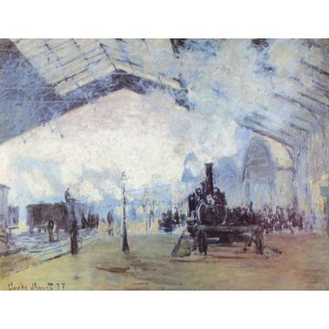 Lais Puzzle - Claude Monet - Bahnhof Saint Lazare in Paris - 1.000 Teile