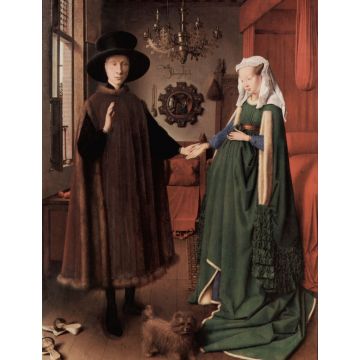Lais Puzzle - Jan van Eyck - Arnolfini-Hochzeit, Hochzeitsbild des Giovanni Arnolfini und Giovanna Cenami - 1.000 Teile