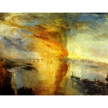 Lais Puzzle - Joseph Mallord William Turner - Der Brand des Parlamentsgebäudes, 16. Oktober 1834 - 1.000 Teile