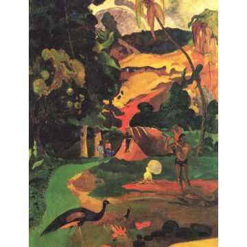 Lais Puzzle - Paul Gauguin - Landschaft mit Pfauen (Matamoe) - 1.000 Teile