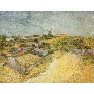 Lais Puzzle - Vincent Willem van Gogh - Gemüsegärten am Montmartre (La Butte Montmartre) - 1.000 Teile