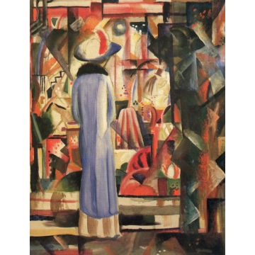 Lais Puzzle - August Macke - Großes helles Schaufenster - 1.000 Teile