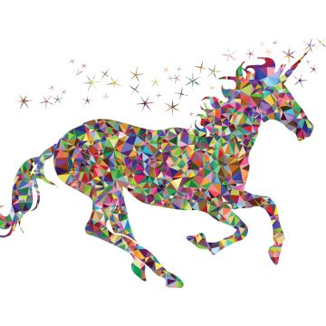 Lais Puzzle - Cartoon Einhorn aus Diamanten - 1.000 Teile