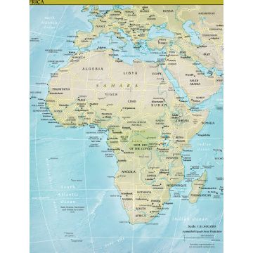 Lais Puzzle - Landkarte Afrika - 1.000 Teile