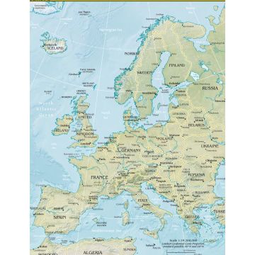 Lais Puzzle - Landkarte Europa - 1.000 Teile