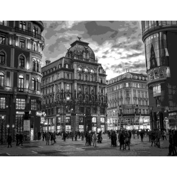 Lais Puzzle - Wien schwarz weiß - 1.000 Teile