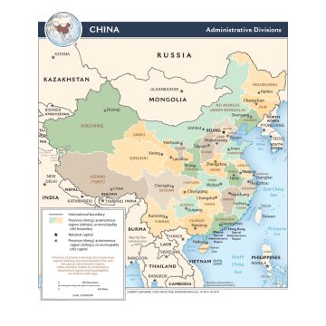 Lais Puzzle - Landkarte China Verwaltung - 1.000 Teile
