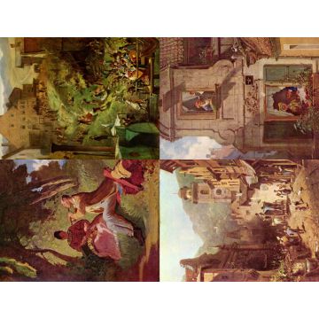 Lais Puzzle - Collage Carl Spitzweg III - 1.000 Teile