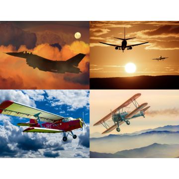 Lais Puzzle - Collage Flugzeuge - 1.000 Teile