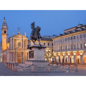 Lais Puzzle - Turin, Italien: Der Platz Piazza San Carlo in der Abenddämmerung - 1.000 Teile