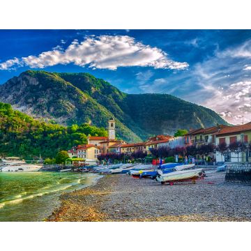 Lais Puzzle - Fischerdorf Feriolo am Lago Maggiore, Piemont, Italien - 1.000 Teile