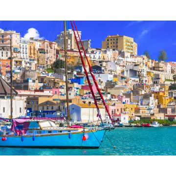 Lais Puzzle - Sizilien - schöne Küstenstadt Sciacca im Süden der Insel. Italien - 1.000 Teile