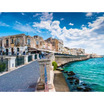 Lais Puzzle - Küste der Insel Ortigia bei der Stadt Syrakus, Sizilien, Italien - 1.000 Teile