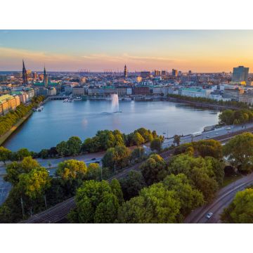Lais Puzzle - Binnenalster, Alster - Hamburg, Deutschland - 1.000 Teile