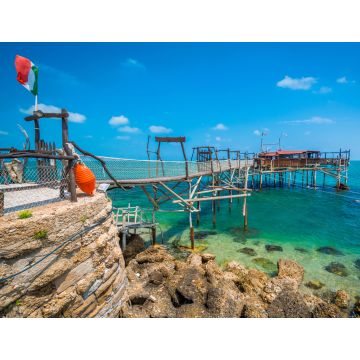 Lais Puzzle - Küste von Trabocchi, Provinz Chieti, Abruzzen - 1.000 Teile