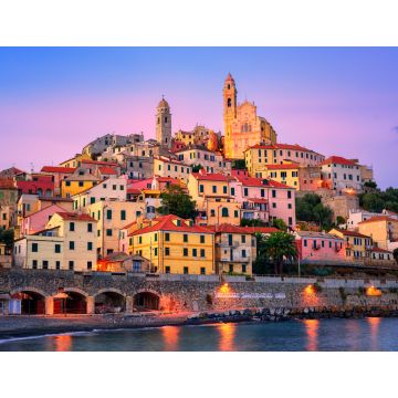 Lais Puzzle - Cervo an der Mittelmeerküste von Ligurien, Italien - 1.000 Teile
