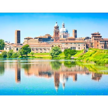 Lais Puzzle - Mittelalterliche Stadt Mantua in der Lombardei, Italien - 1.000 Teile