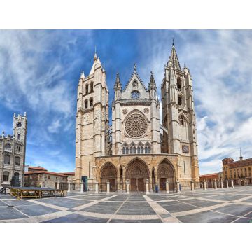 Lais Puzzle - Plaza de Regla und Kathedrale von Leon, Spanien - 1.000 Teile