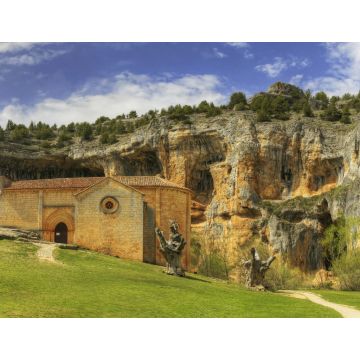 Lais Puzzle - Templerkirchen-Panorama in Flusswölfe Schlucht in Soria, Spanien - 1.000 Teile