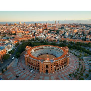 Lais Puzzle - Luftbild der Stierkampfarena Madrid Las Ventas - 1.000 Teile